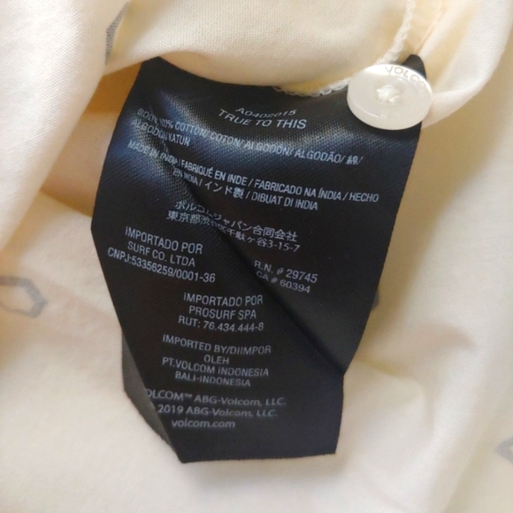 VOLCOM NEW Patterson Short sleeve button up Shirt - Picture 7 of 7